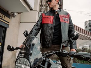 Chaqueta Royal Enfield Vintage Negro