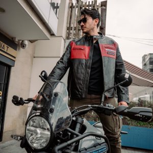 Chaqueta Royal Enfield Vintage Negro