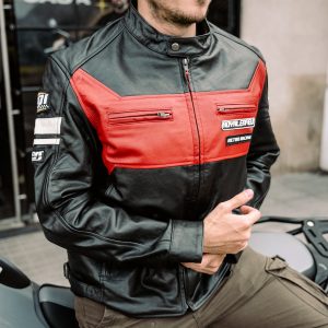 Chaqueta Royal Enfield Vintage Negro