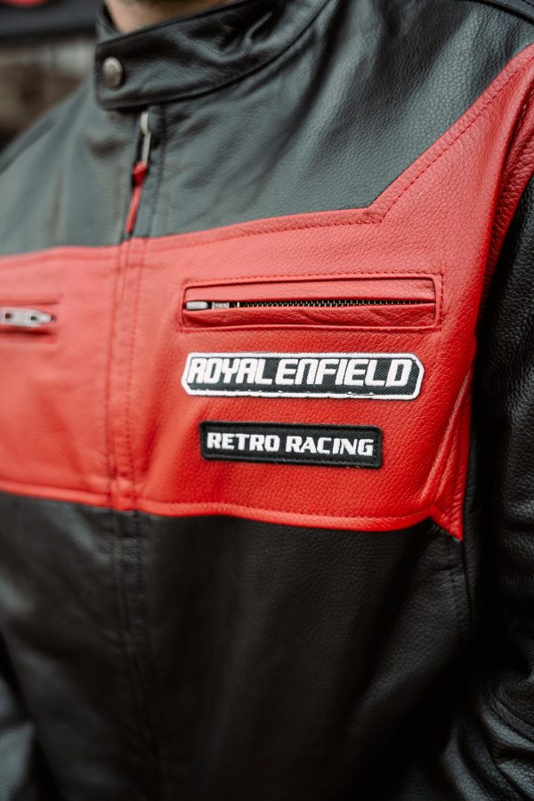 Chaqueta Royal Enfield Vintage Negro