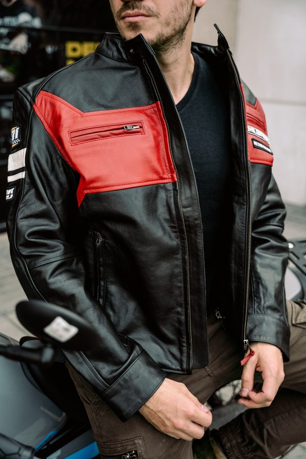 Chaqueta Royal Enfield Vintage Negro