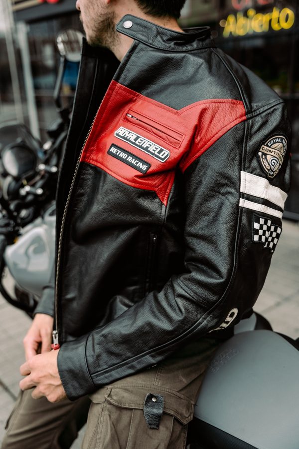 Chaqueta Royal Enfield Vintage Negro