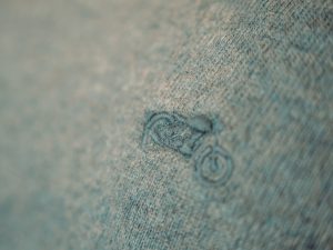 Sueter Royal Enfield Flatknit Crew Azul