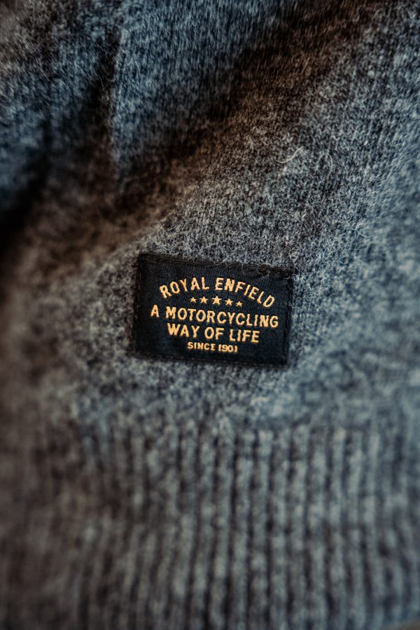 Suéter Royal Enfield FlyingFlee Crew Negro