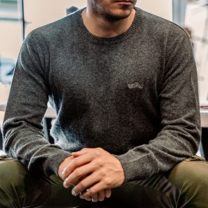 Suéter Royal Enfield FlyingFlee Crew Negro