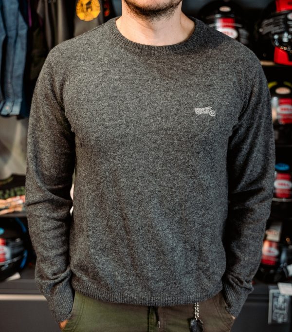 Suéter Royal Enfield FlyingFlee Crew Negro