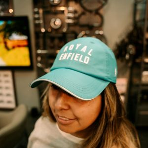 Gorra Flex Azul Royal Enfield