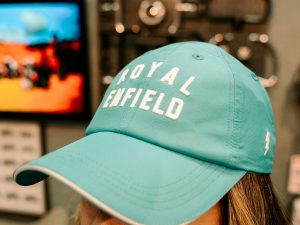 Gorra Flex Azul Royal Enfield