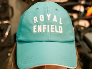 Gorra Flex Azul Royal Enfield