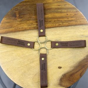 Llavero en cuero Zona T Originals