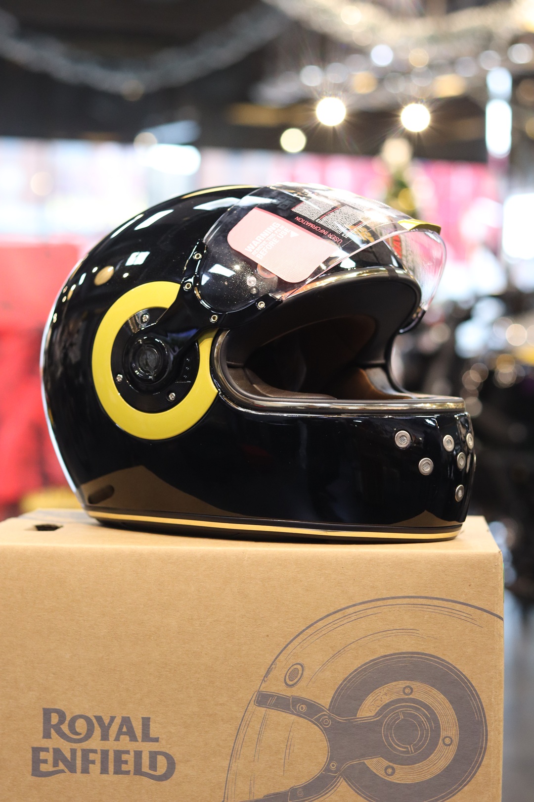 Casco RERF-1 Negro/Amarillo M57