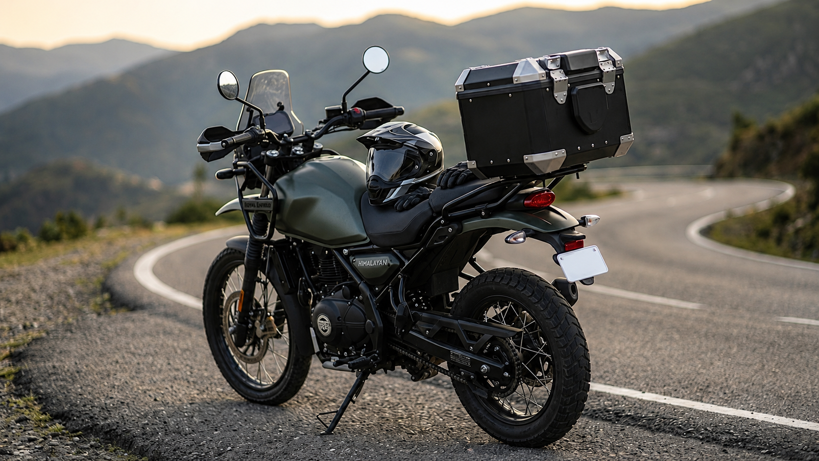 Maletero Negro Himalayan 450 / Bear 650