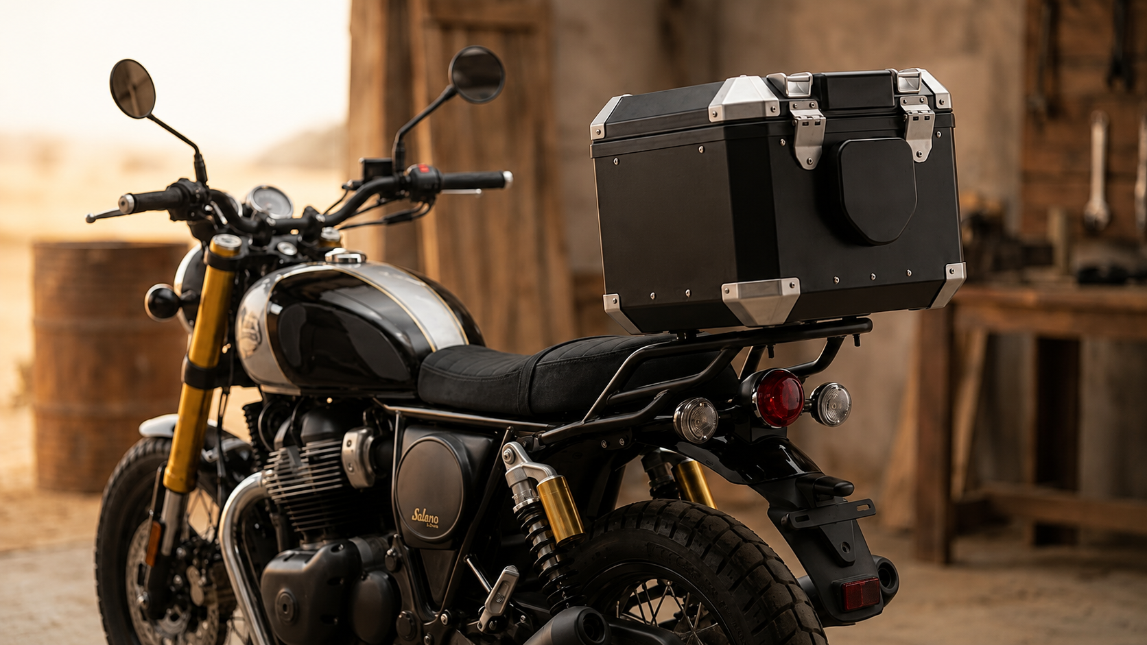 Maletero Negro Himalayan 450 / Bear 650