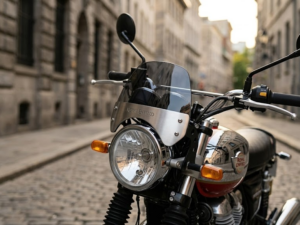 Visor Farola Lujo Corto Continental GT / Interceptor 650