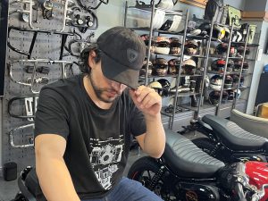 Gorra Royal Enfield Poly Negro O/S