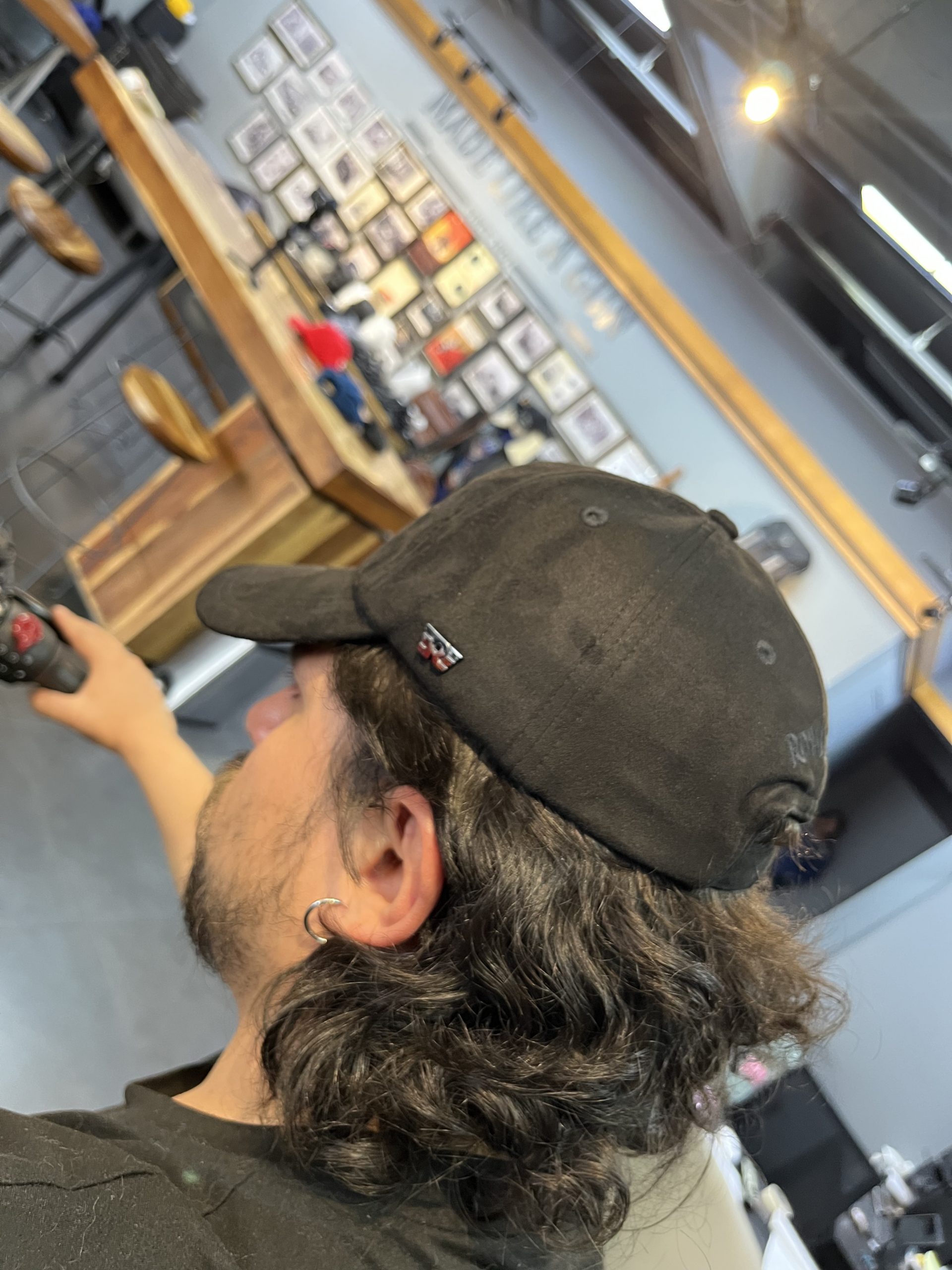 Gorra RE Flat Visor Negro O/S