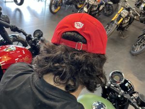 Gorra RE Block Rojo Logo Bl O/S