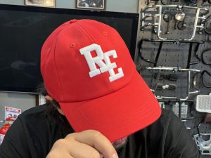 Gorra RE Block Rojo Logo Bl O/S