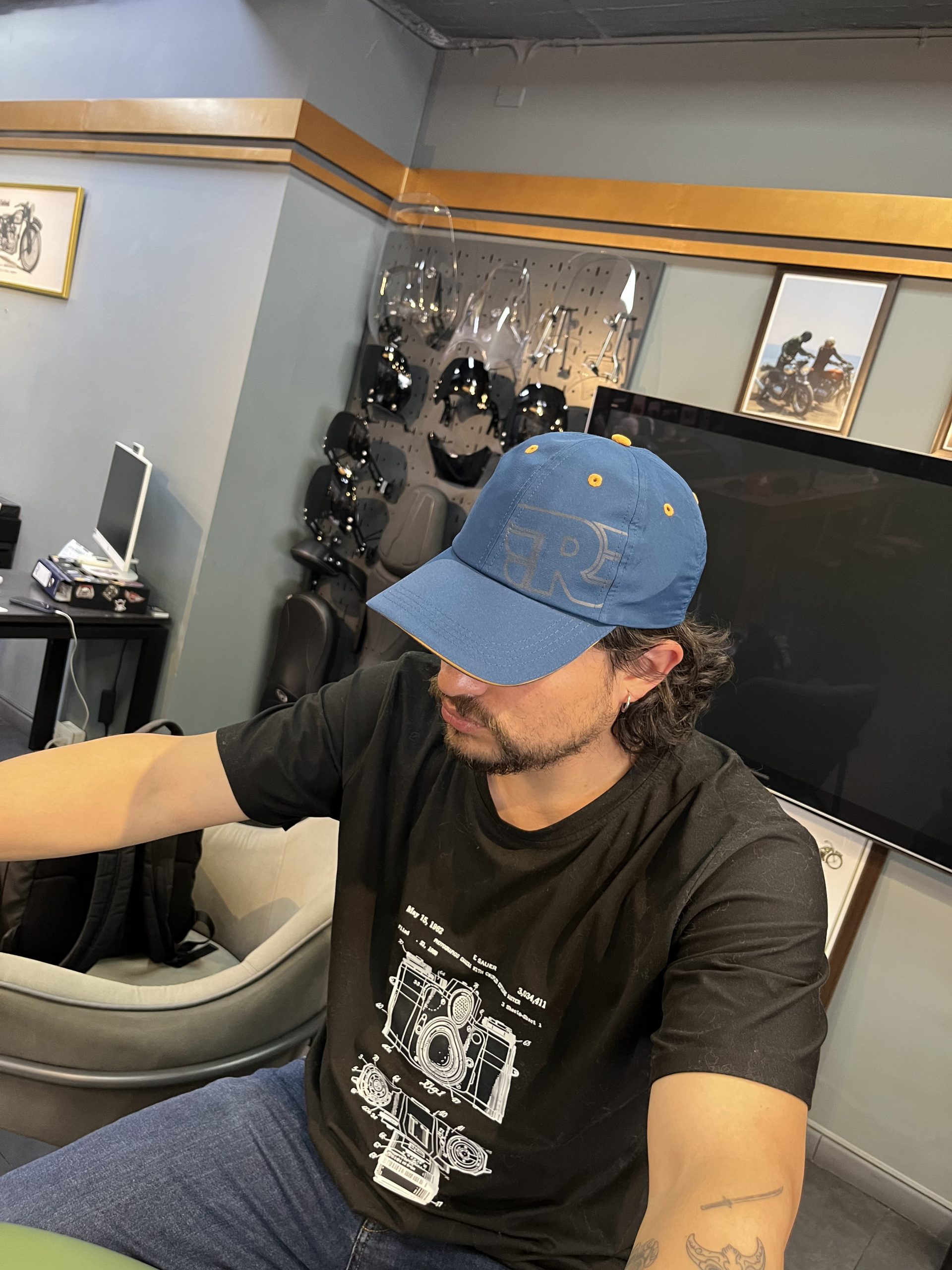 Gorra RE Tone On Tone Azul O/S