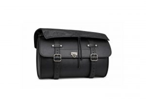 Maleta espaldar negra con impermeable Meteor 350